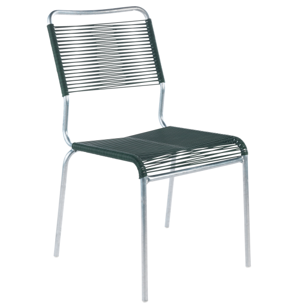 Details: «Spaghetti» chair Rigi without armrest