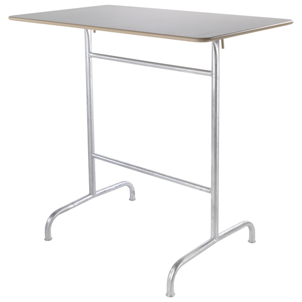 Details: Metal bar table Rigi 120x70 / 110