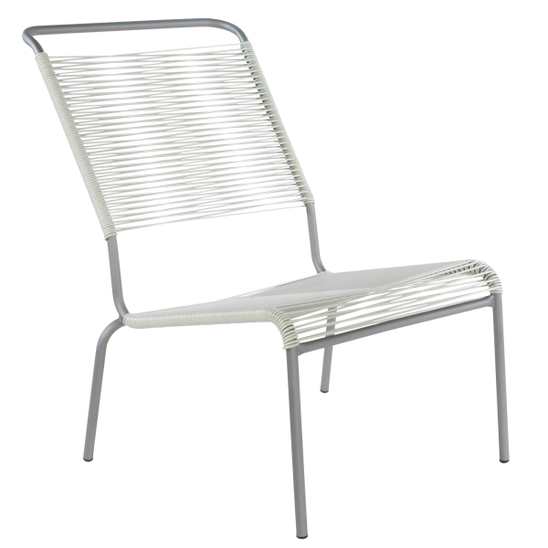 Details: «Spaghetti» lounger Säntis without armrest (high backrest)