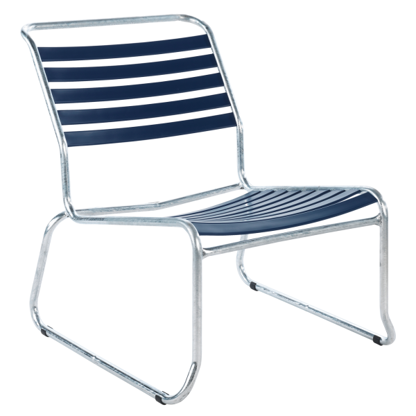 Details: Slatted skidchair-lounger Säntis without armrest