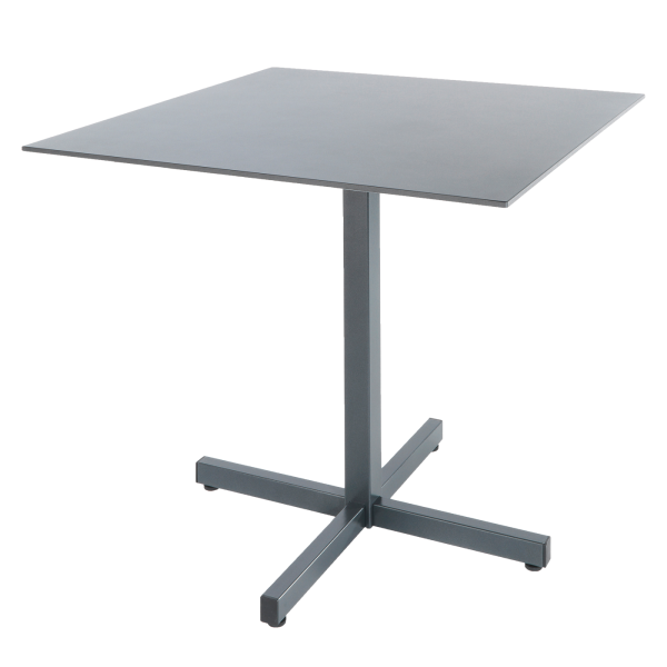 Details: Fiberglass table Basel 80x80