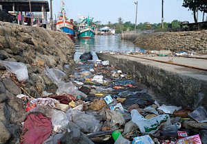 Plastic waste